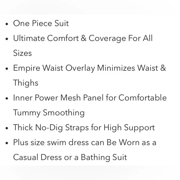 NWT Shapermint swim dress - Picture 6 of 11